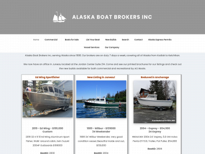 alaskaboatbrokers.com snapshot