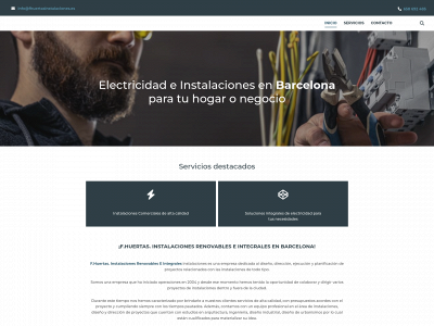 www.fhuertasinstalaciones.es snapshot