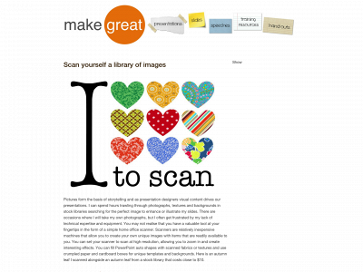 makegreat.com.au snapshot
