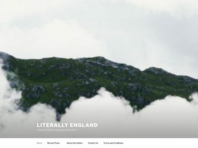 literallyengland.com snapshot