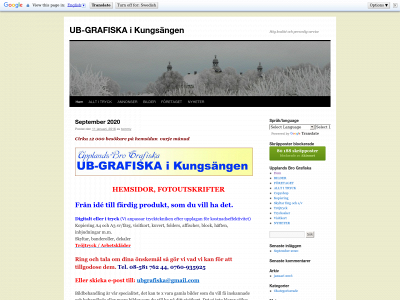 ubgrafiska.com snapshot