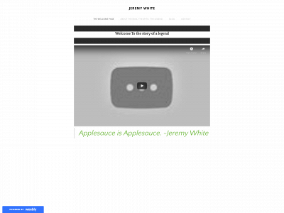 jeremywhitefansite.weebly.com snapshot