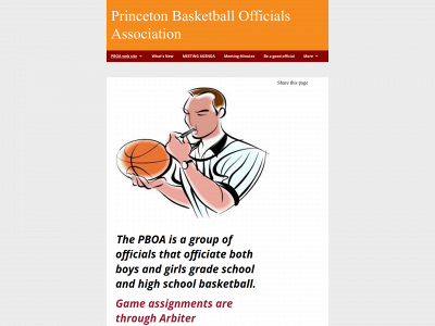 thepboa.simplesite.com snapshot