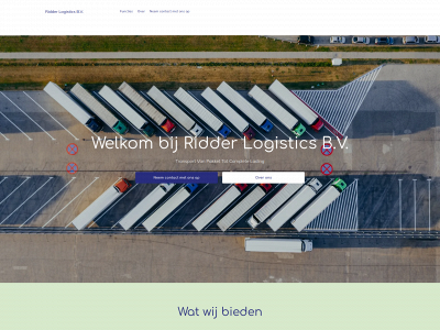 ridderlogistics.nl snapshot