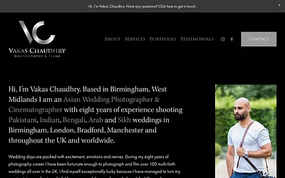 vakaschaudhryphotography.co.uk snapshot