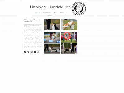 nordvesthundeklubb.no snapshot