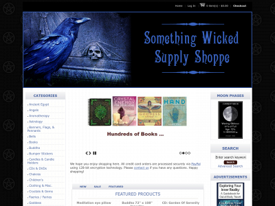 somethingwickedonline.com snapshot
