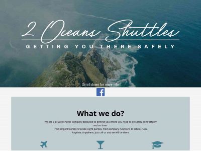2oceansshuttles.com snapshot
