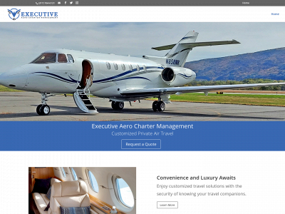 execaerocharter.com snapshot