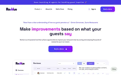 revvue.ai snapshot