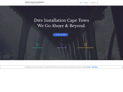 explorebeyond.co.za snapshot