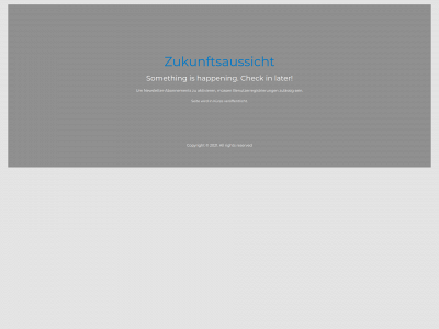 zukunftsaussicht.com snapshot