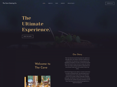 thecaveprimesteak.com snapshot