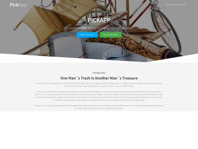 pickapp.website snapshot