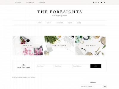 theforesights.com snapshot