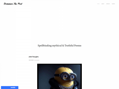dominionkiptoothepoet.weebly.com snapshot