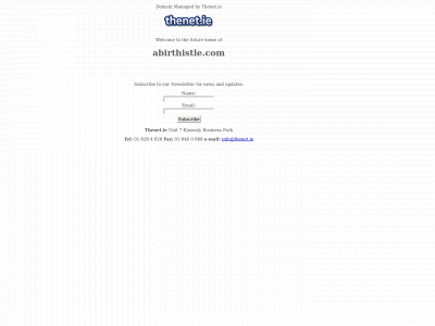 abirthistle.com snapshot