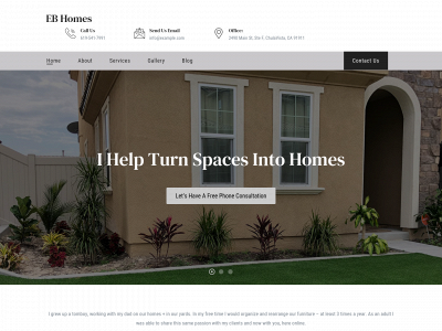 eb-homes.com snapshot