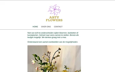 artyflowers.nl snapshot