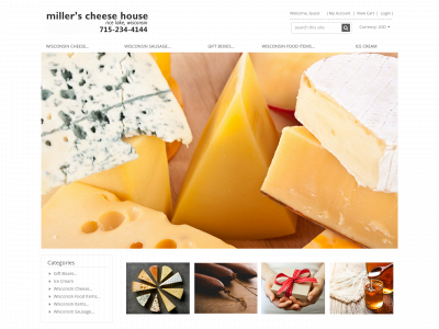 millerscheesehouse.com snapshot