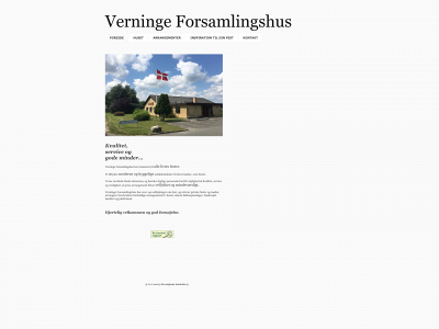 verningeforsamlingshus.dk snapshot