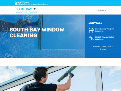 southbaywindowcleaning.com snapshot