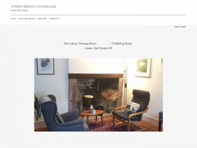 chrissybridgecounselling.co.uk snapshot