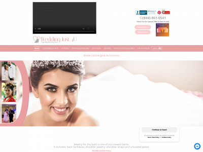 www.weddingjust4u.biz snapshot