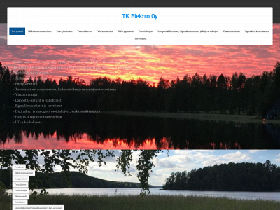 tkelektro.fi snapshot