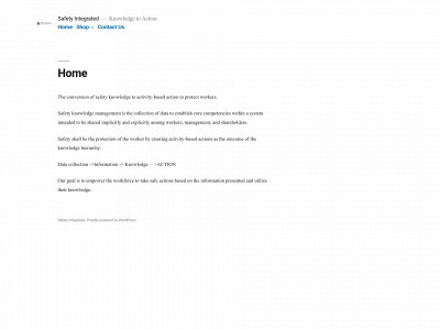 safetyintegrated.org snapshot