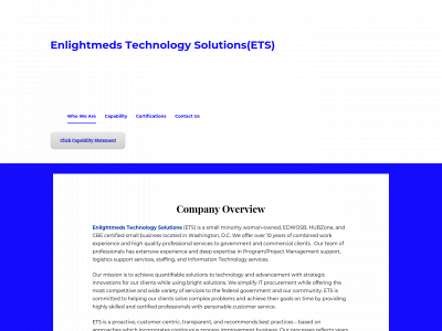 enlightmedstechsoln.com snapshot
