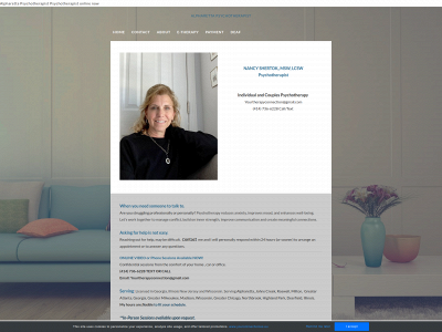 psychotherapy123.com snapshot