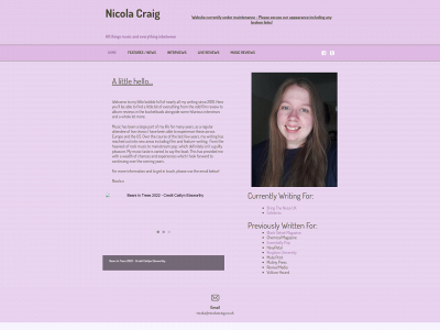nicolacraig.co.uk snapshot
