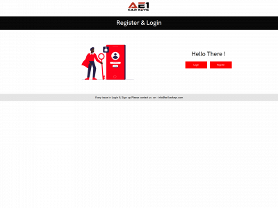 ae1carkeys.com snapshot