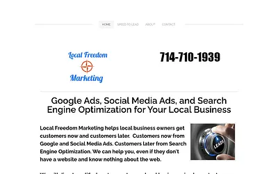 www.localfreedommarketing.com snapshot