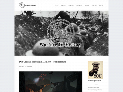 www.warfareinhistory.com snapshot