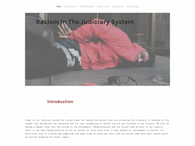 racism-in-judiciary-system.weebly.com snapshot