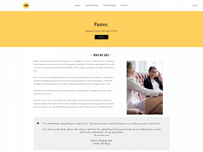 www.famn.co.uk snapshot