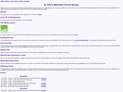 bangormethodistchurch.org snapshot
