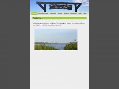 grundejerforeningenhjarbaekfjord.dk snapshot
