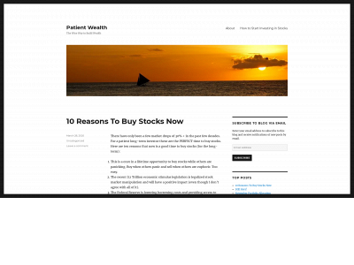 patientwealth.com snapshot