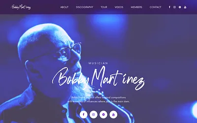 bobby-martinez.com snapshot