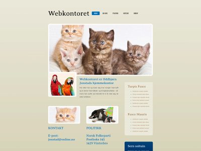 webkontoret.no snapshot