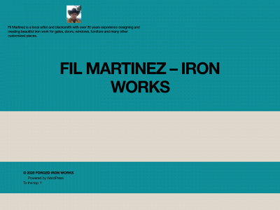 filmartinezarchitecturaliron.com snapshot
