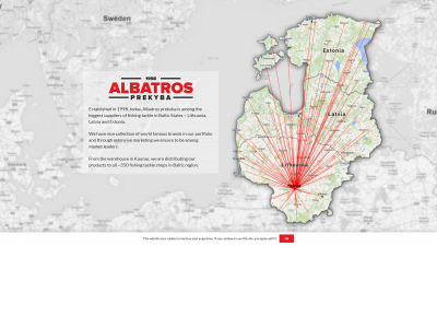 albatros.lt snapshot