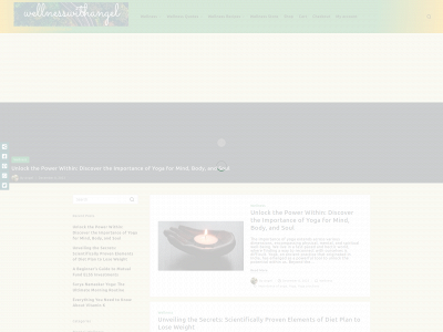wellnesswithangel.com snapshot