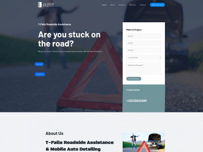 tfallsroadsideassistance.com snapshot