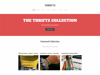 thriftz.weebly.com snapshot