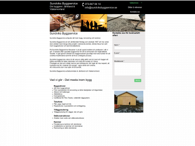 sundviksbyggservice.se snapshot