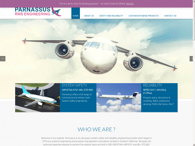 parnassus.org snapshot
